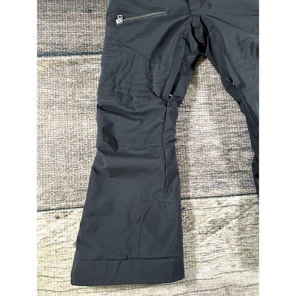 Obermeyer Ski Snowboard Pants Teen Size 8 Black Insulated Snow Outdoor Winter - Picture 3 of 12